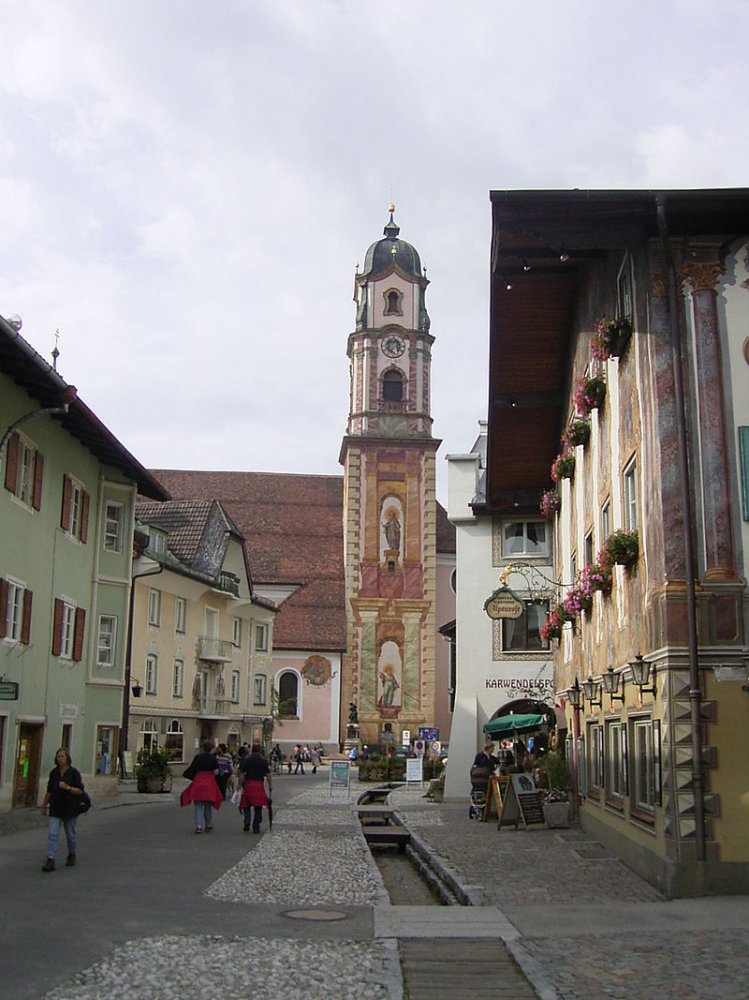  . , Bayern, Mittenwald, Bahnhofstrase, 13