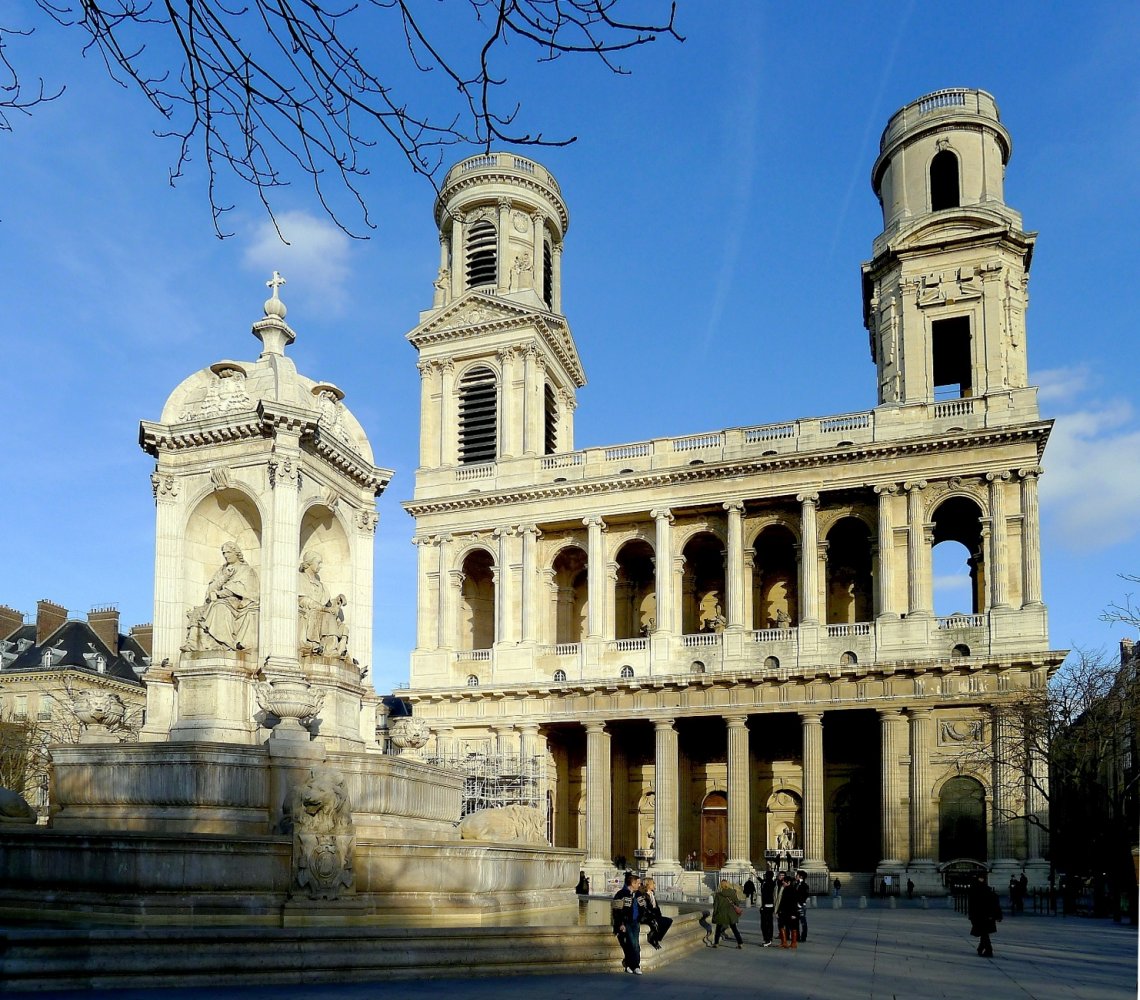 церковь сен сюльпис в париже