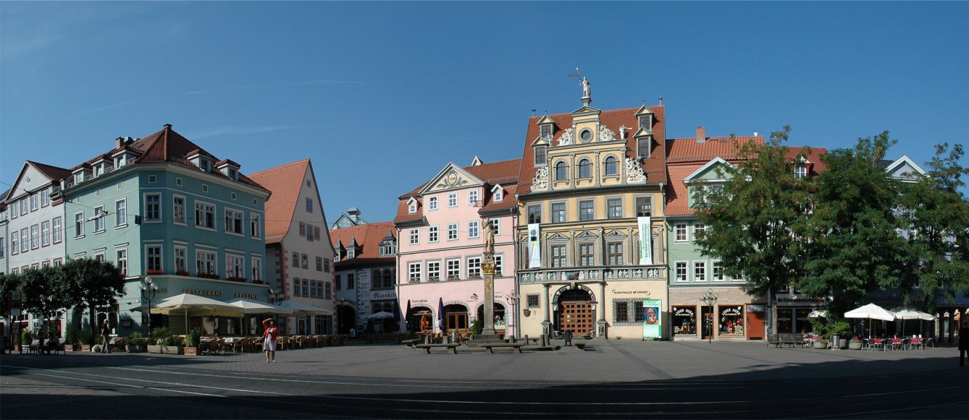  . , Thuringen, Erfurt, Fischmarkt, 3