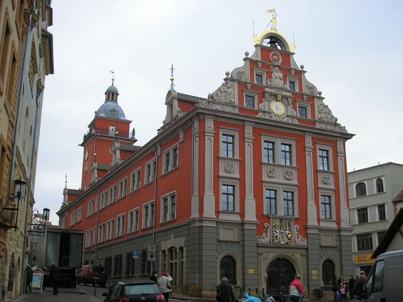    . , Thuringen, Gotha, Hauptmarkt, 5