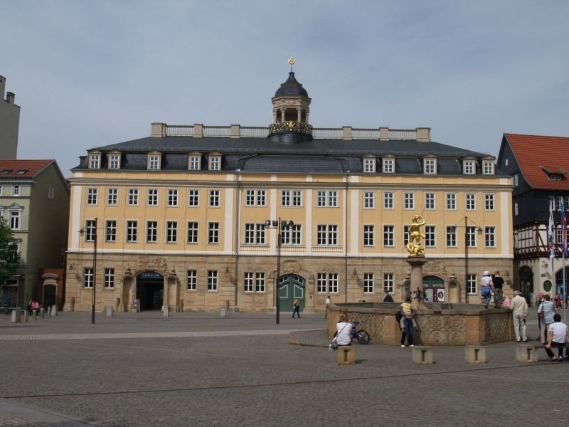   . , Thuringen, Eisenach, Markt, 2