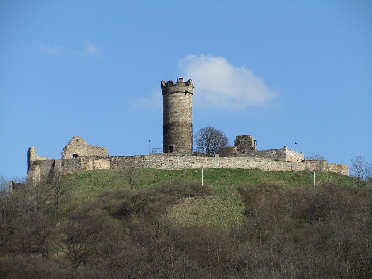   . , Thuringen, Drei Gleichen, Gustav-Freitag-Weg