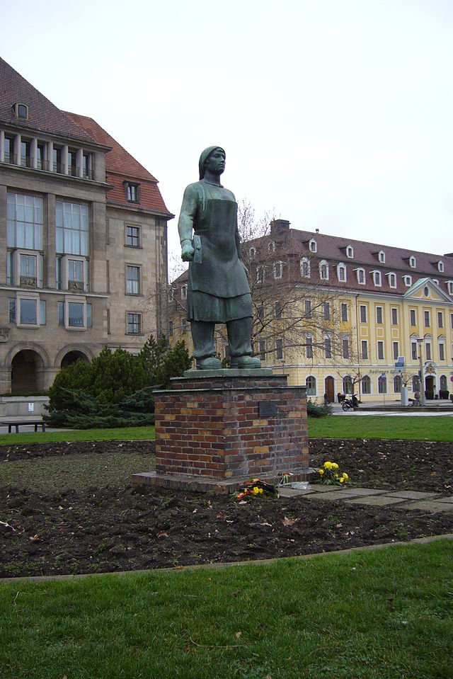   . , Sachsen, Dresden, Rathausplatz