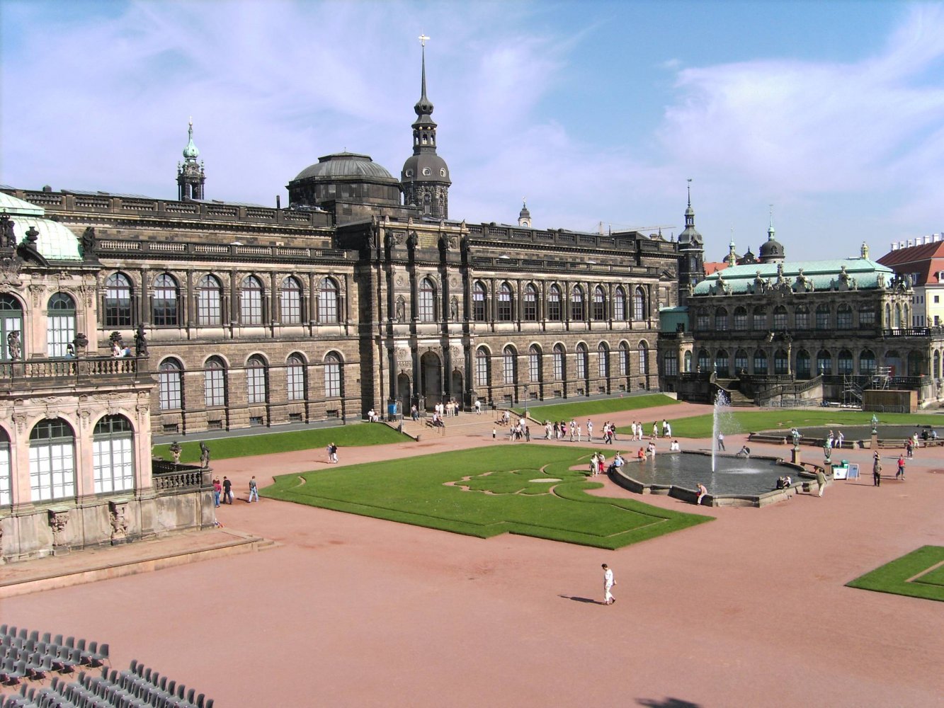    . , Sachsen, Dresden, Theaterplatz, 1