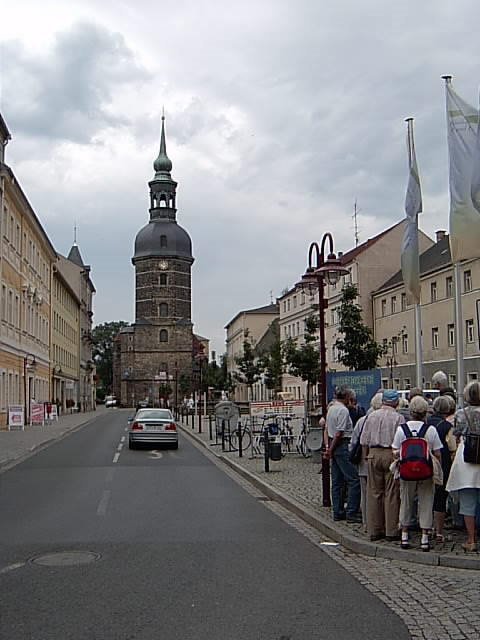   . , Sachsen, Bad Schandau, Marktplatz, 1