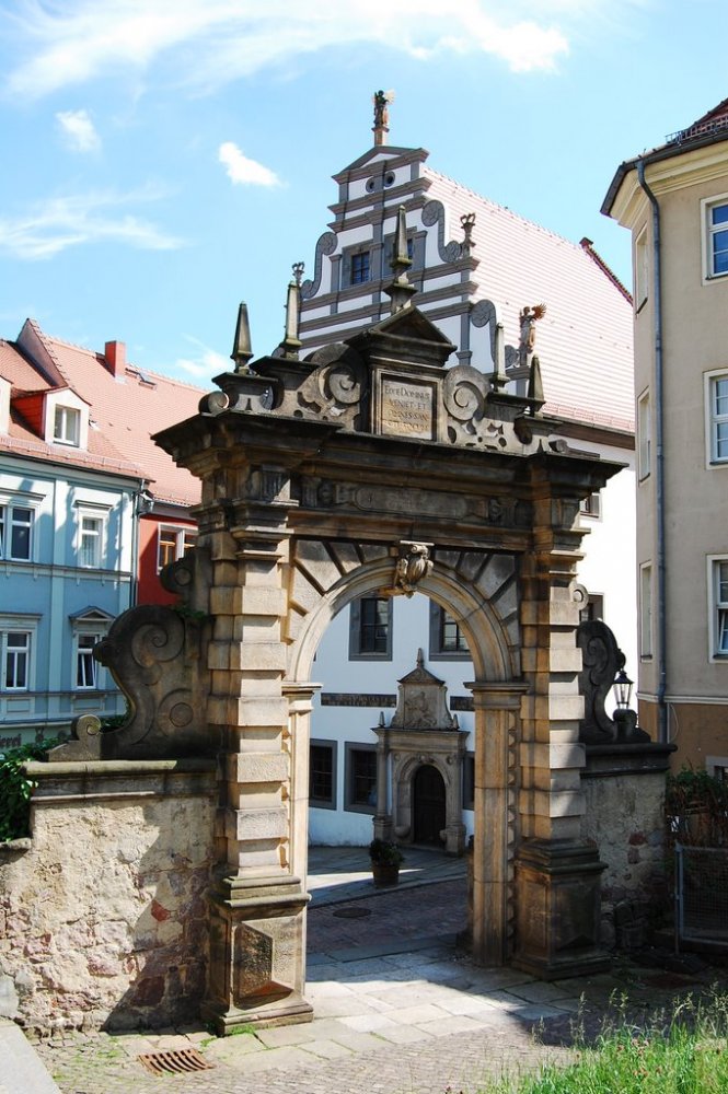   . , Sachsen, Meisen, An der Frauenkirche, 4