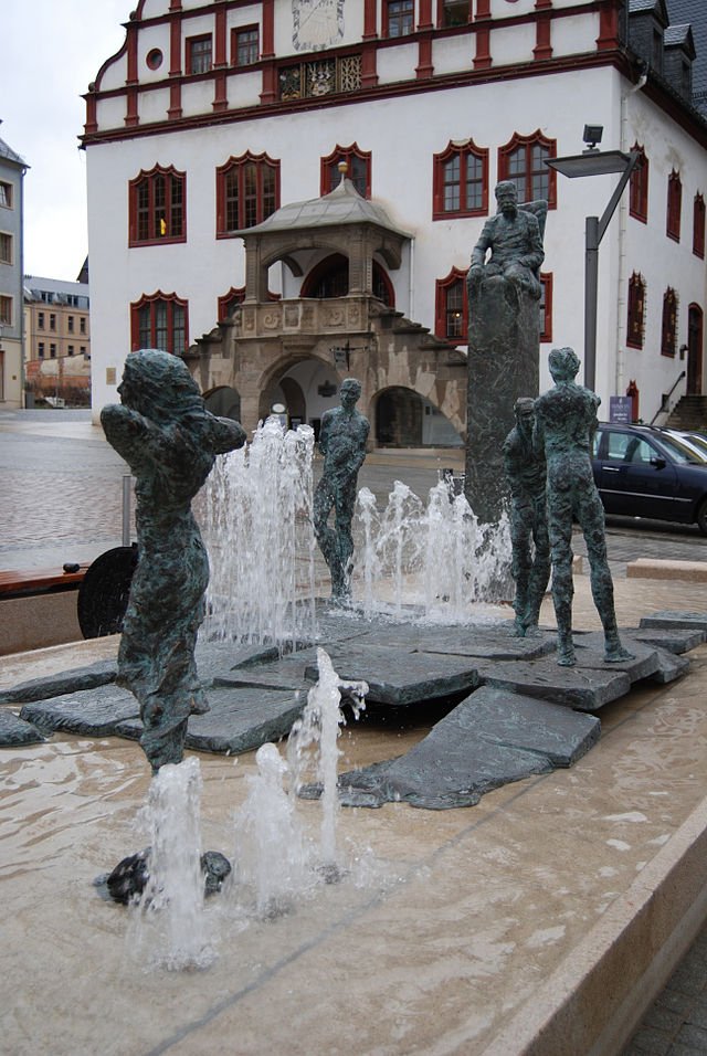    . , Sachsen, Plauen, Altmarkt, 2