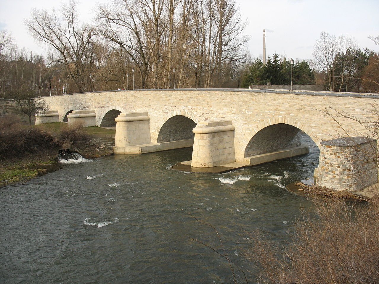    . , Sachsen, Plauen, Alte Elsterbrucke