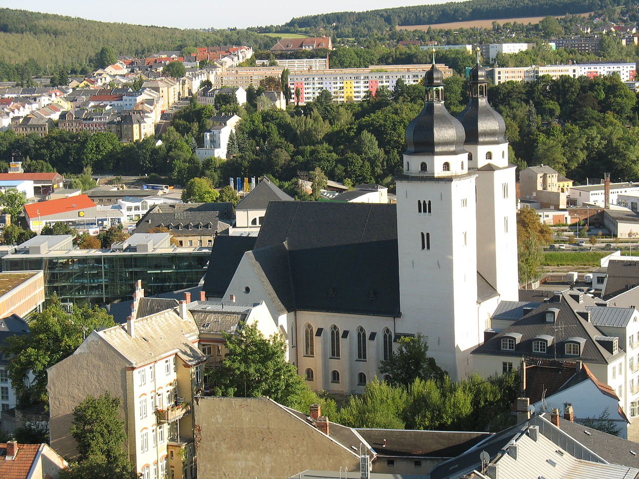   . . , Sachsen, Plauen, Johanniskirchplatz, 4