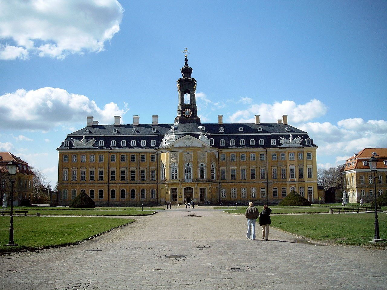   . , Sachsen, Wermsdorf, An der Hubertusburg, 2