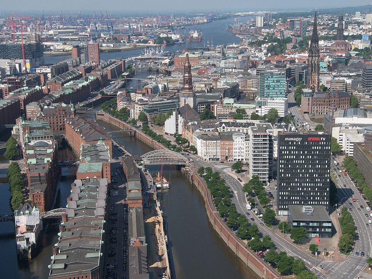   . , Hamburg, Jungfernbrucke