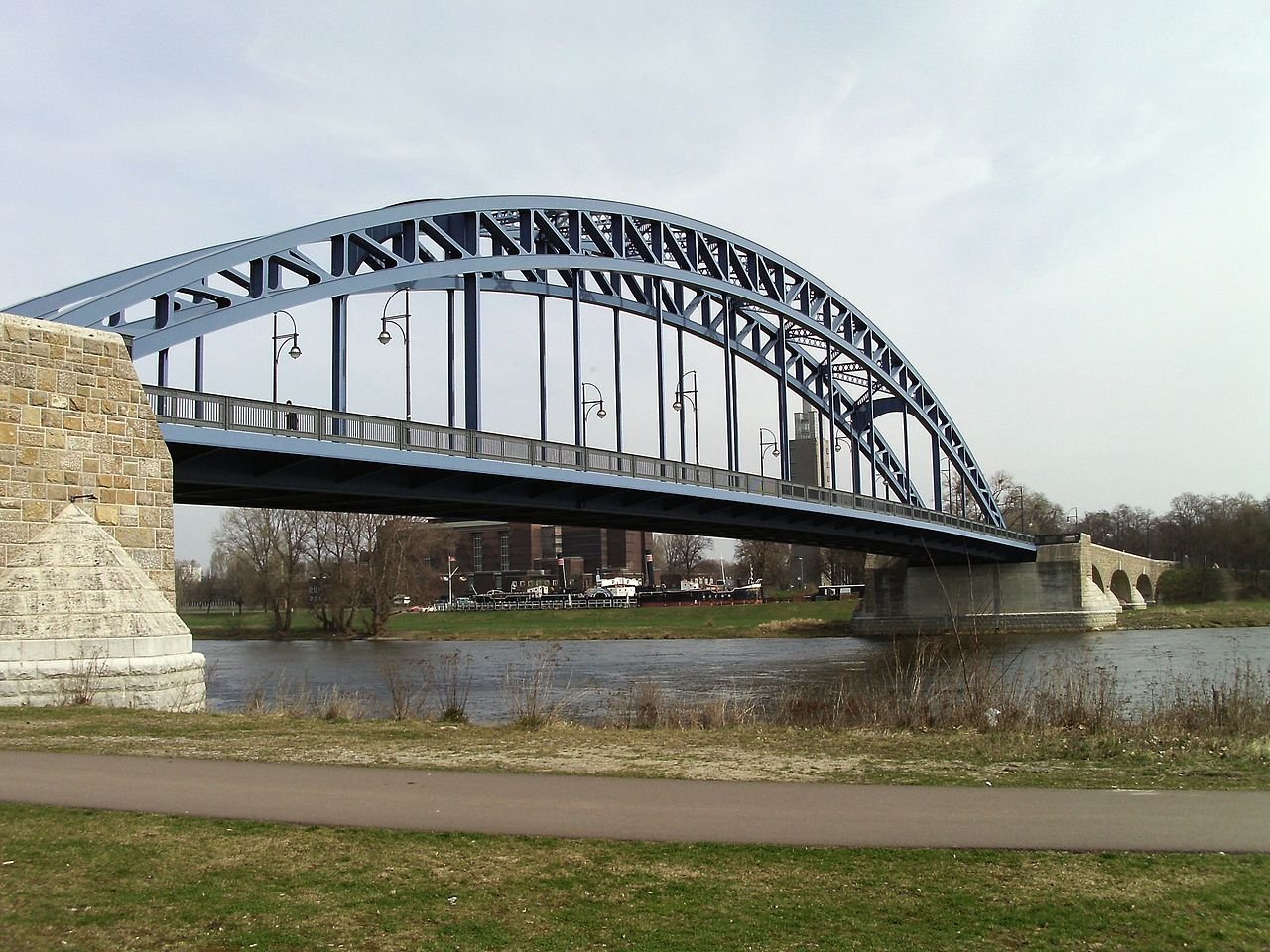   . , Sachsen-Anhalt, Magdeburg, Sternbrucke