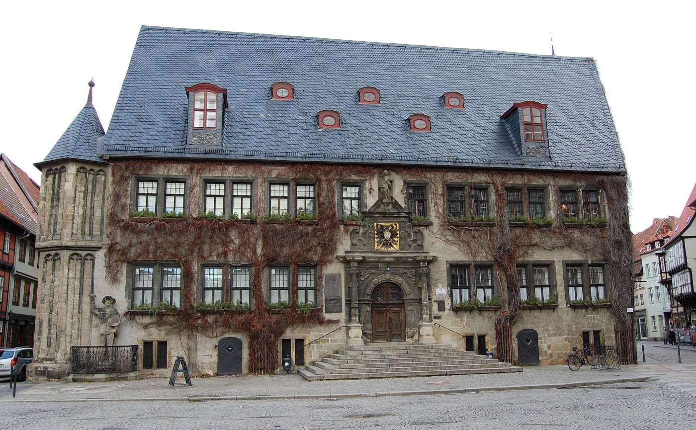  . , Sachsen-Anhalt, Quedlinburg, Markt, 1