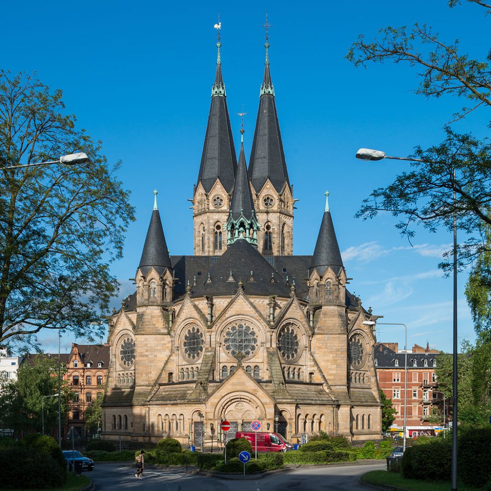  . , Hessen, Wiesbaden, An der Ringkirche, 1