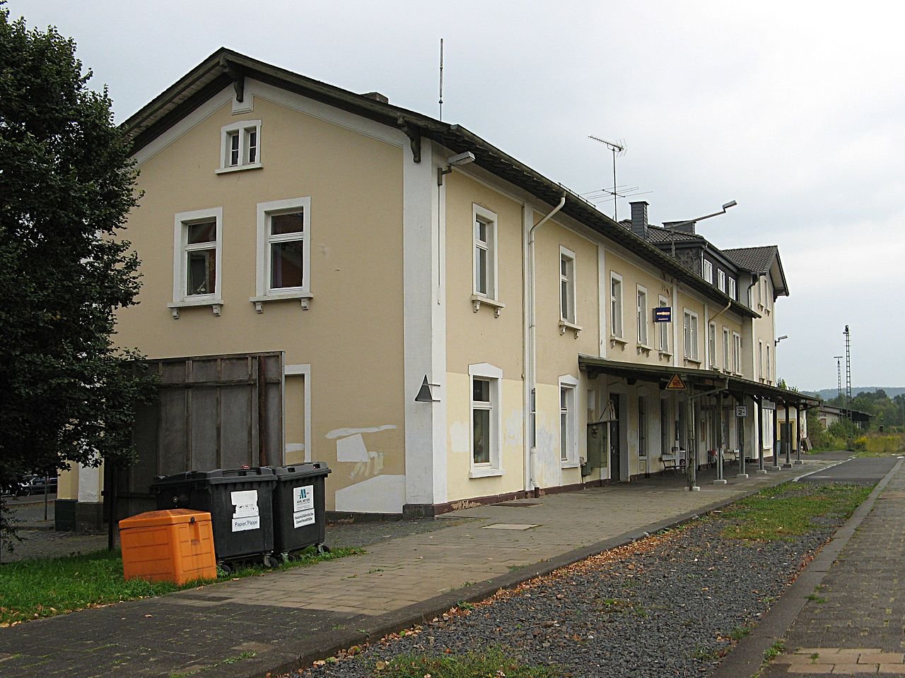     . , Hessen, Lauterbach, Bahnhofstrase