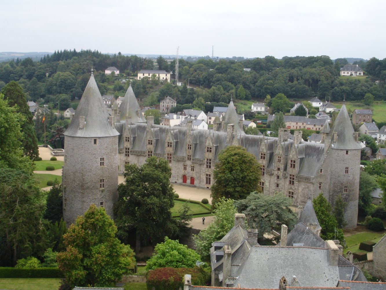   . , Bretagne, Josselin, Chateau de Rohan