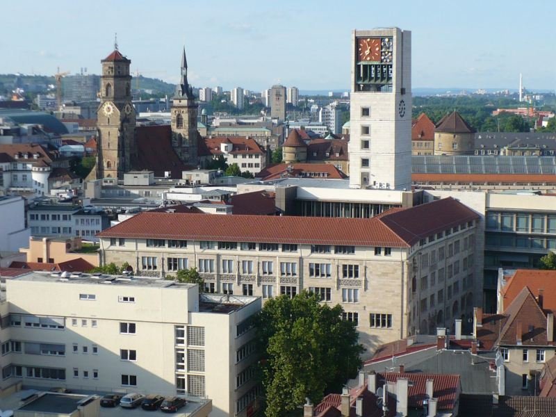  . , Baden-Wurttemberg, Stuttgart, Marktplatz, 1