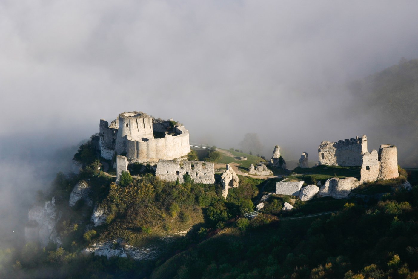   . , Haute-Normandie, Les Andelys, Le Chateau Gaillard