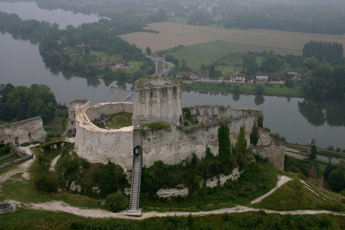   . , Haute-Normandie, Les Andelys, Le Chateau Gaillard