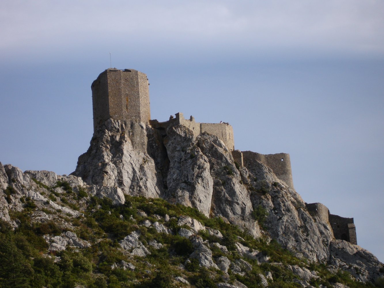   . , Languedoc-Roussillon, Cucugnan, Unnamed Road