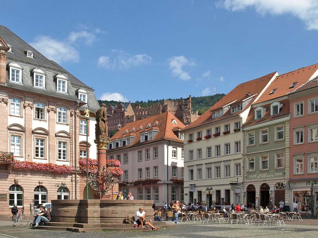   . , Baden-Wurttemberg, Heidelberg, Marktplatz, 5