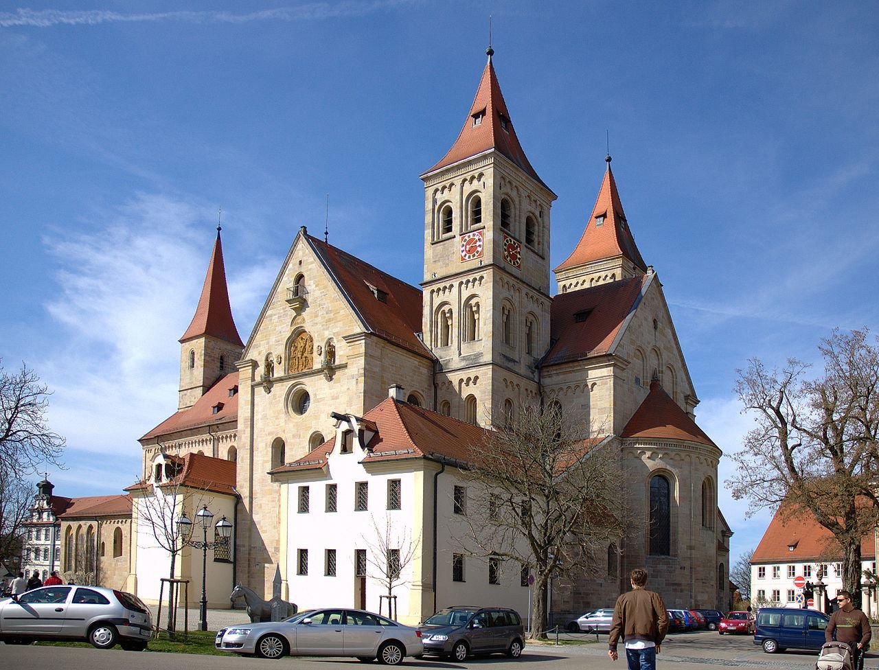   . , Baden-Wurttemberg, Ellwangen, Marktplatz