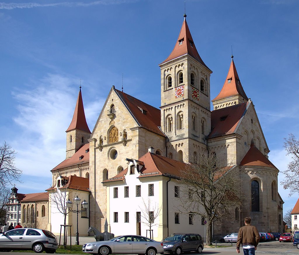    . , Baden-Wurttemberg, Ellwangen, Marktplatz