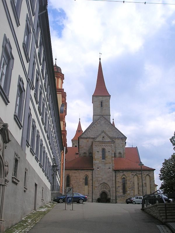    . , Baden-Wurttemberg, Ellwangen, Marktplatz