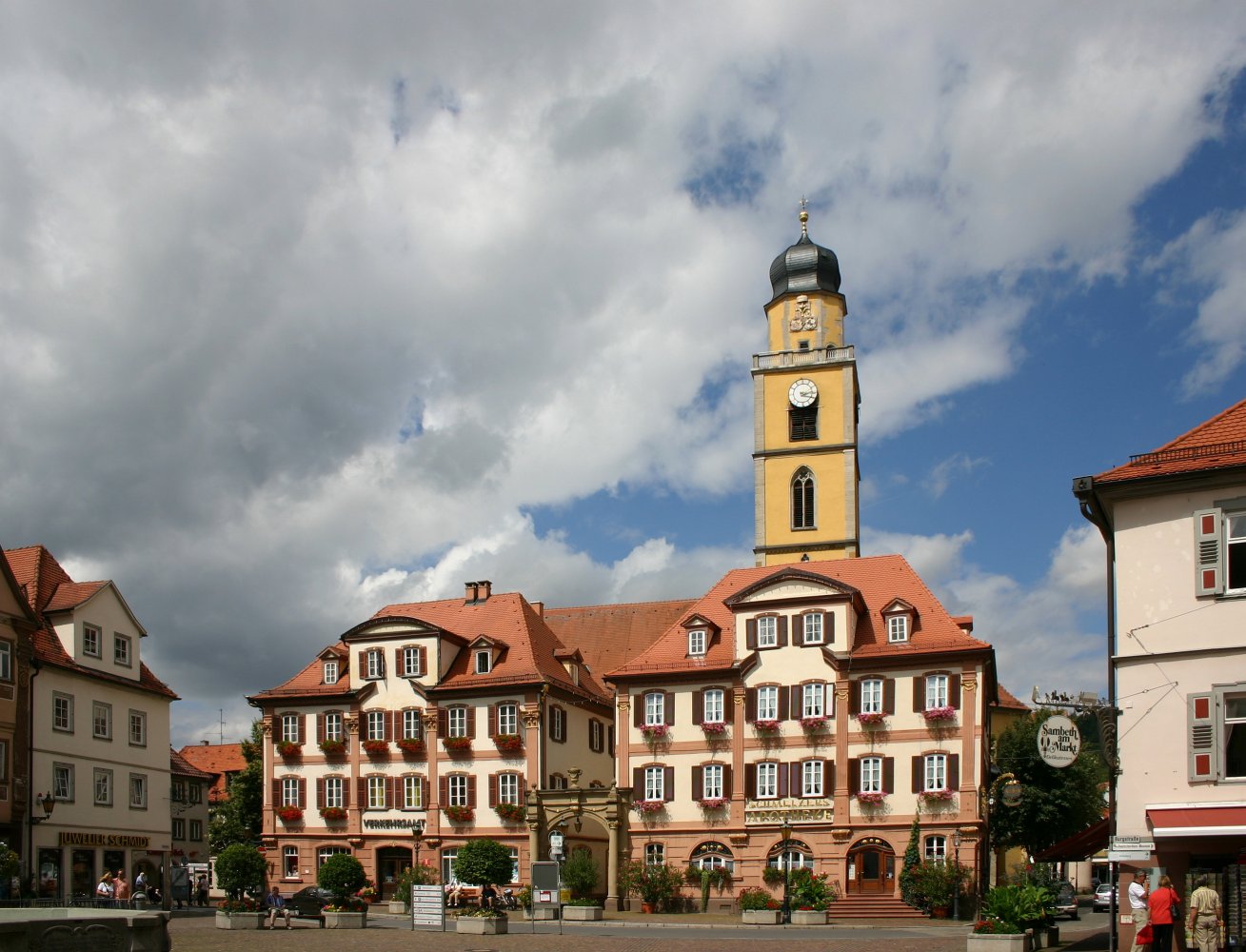  -. , Baden-Wurttemberg, Bad Mergentheim, Marktplatz, 5