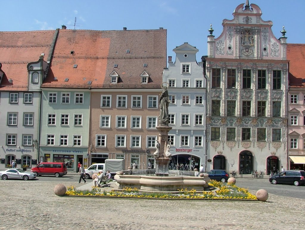   . , Bayern, Landsberg am Lech, Hauptplatz, 152