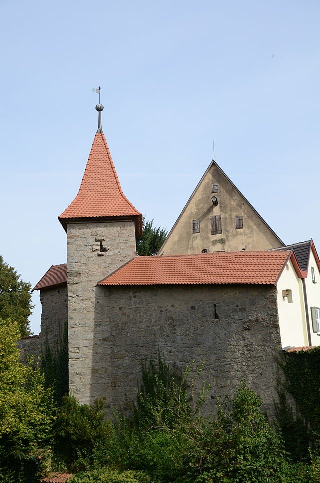     . , Bayern, Dinkelsbuhl, Kapuzinerweg, 1