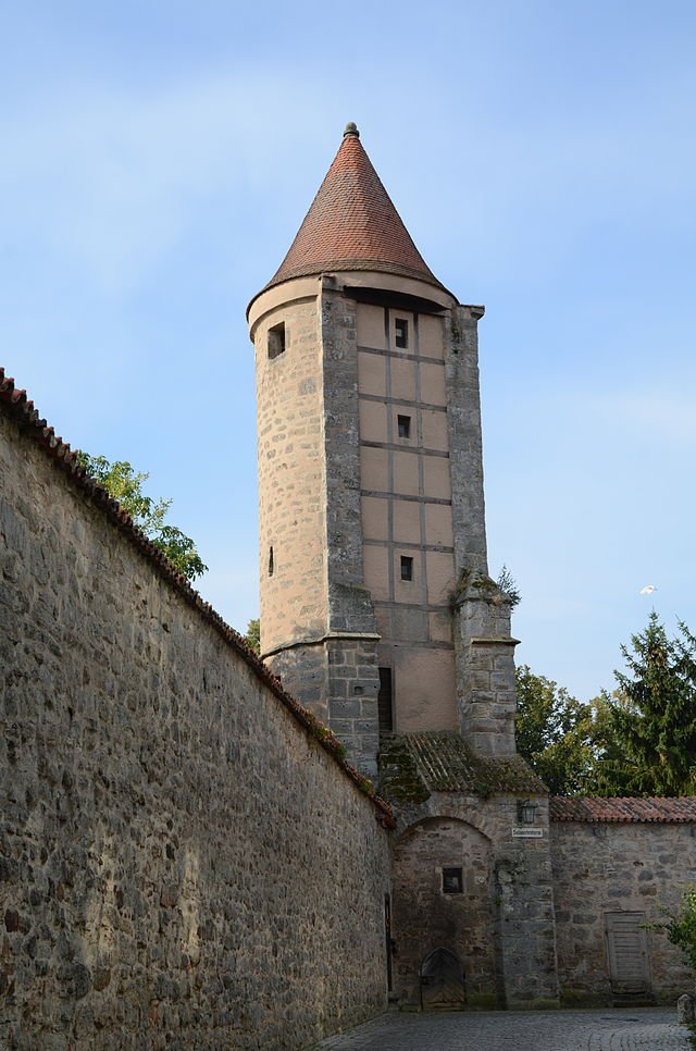   . , Bayern, Dinkelsbuhl, Oberer Mauerweg, 50