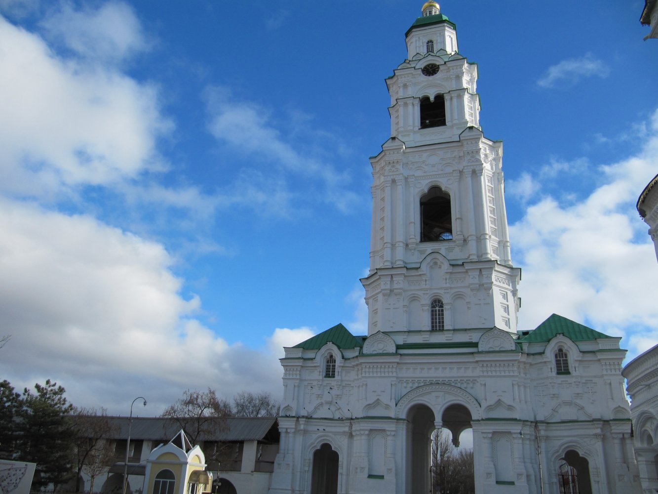 Cathedral Bell Tower with Prechistinsky Astrakhan