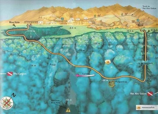   . , South Sinai Governorate, Blue Hole Road