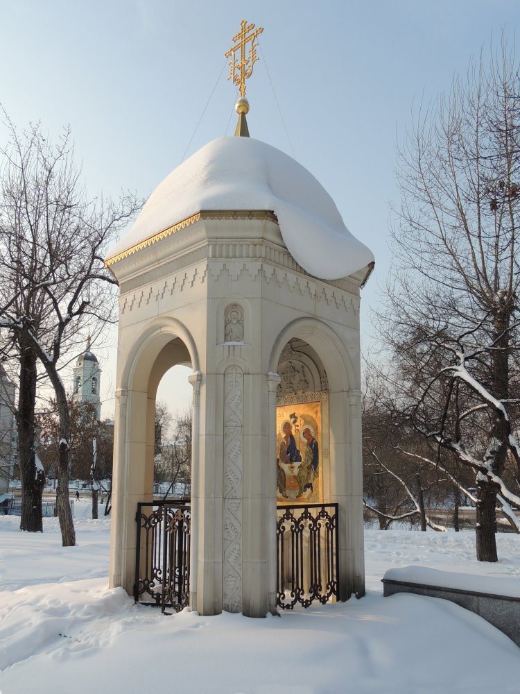 Часовня в сквере Ташкент