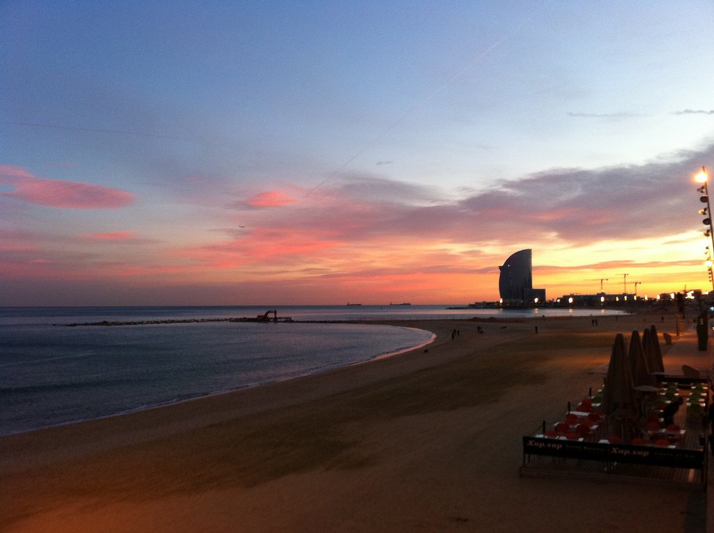  . , Cataluna, Barcelona, Passeig del Mare Nostrum