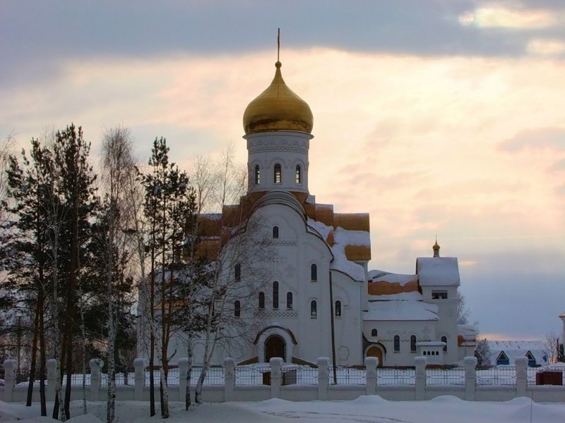 Храм Андрея Первозванного Красноярск