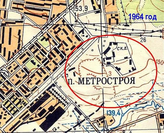 Карта метрогородка москва