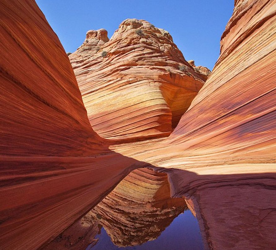  The Wave.   , Utah, Kanab, The Wave Trail