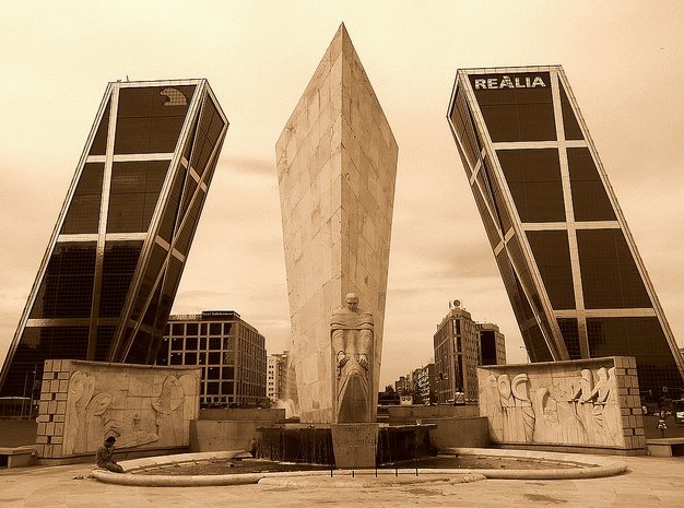  Leaning Towers of Madrid. , 