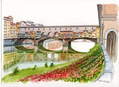   . , , , Ponte Vecchio, 18-40