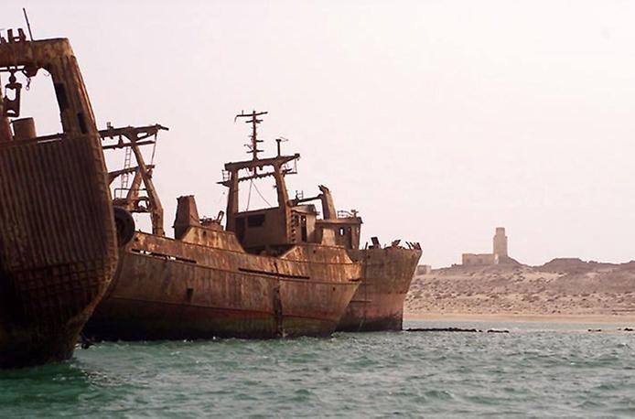 Фото Кладбище кораблей. Мавритания, Dakhlet Nouadhibou, Nouadhibou, Unnamed Road