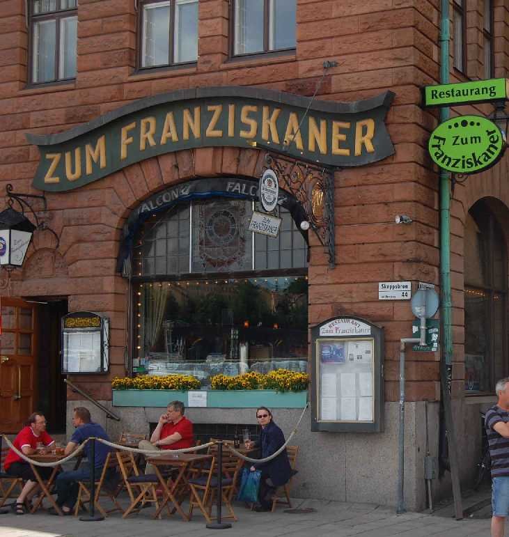 ���� �������� "� �������������" (Zum Franziskaner). ������, ���������, Gamla stan, Sodra Bankogrand, 1