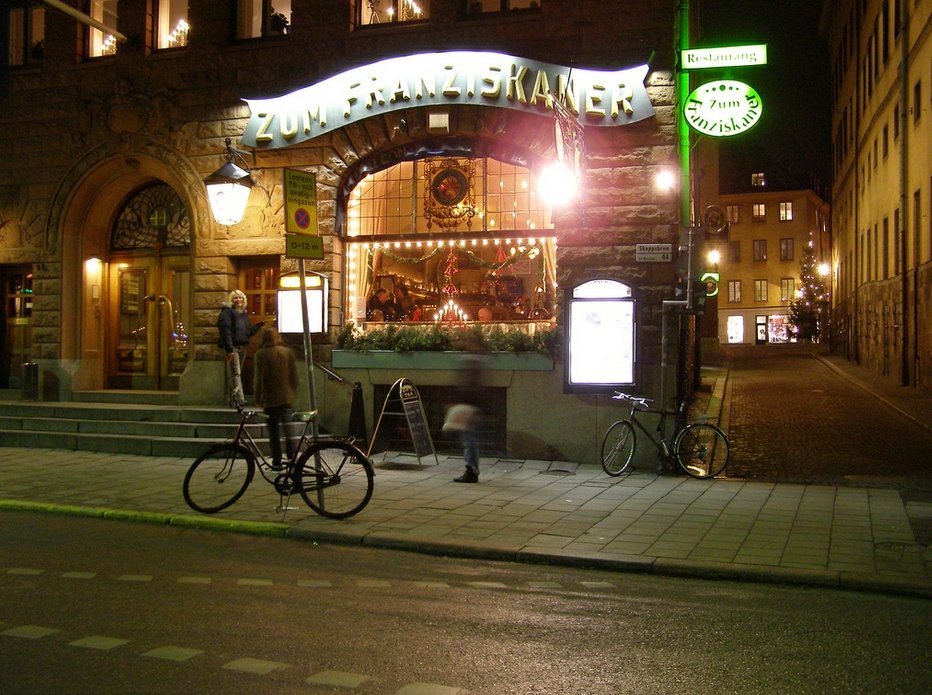   " " (Zum Franziskaner). , , Gamla stan, Sodra Bankogrand, 1