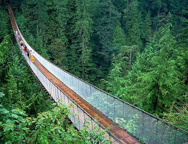   . ,  ,  , Capilano Suspension Bridge