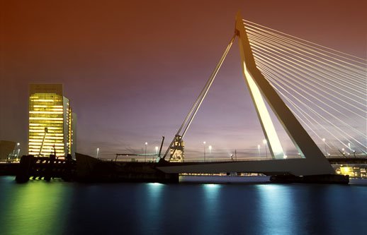   . , Zuid-Holland, Rotterdam, Erasmusbrug