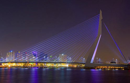   . , Zuid-Holland, Rotterdam, Erasmusbrug