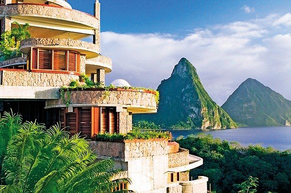   Jade Mountain ( ). -, Soufriere, -