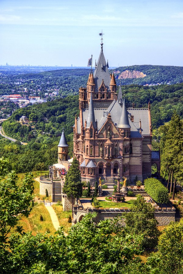    (Schloss Drachenburg). , Nordrhein-Westfalen, Konigswinter, Drachenburg