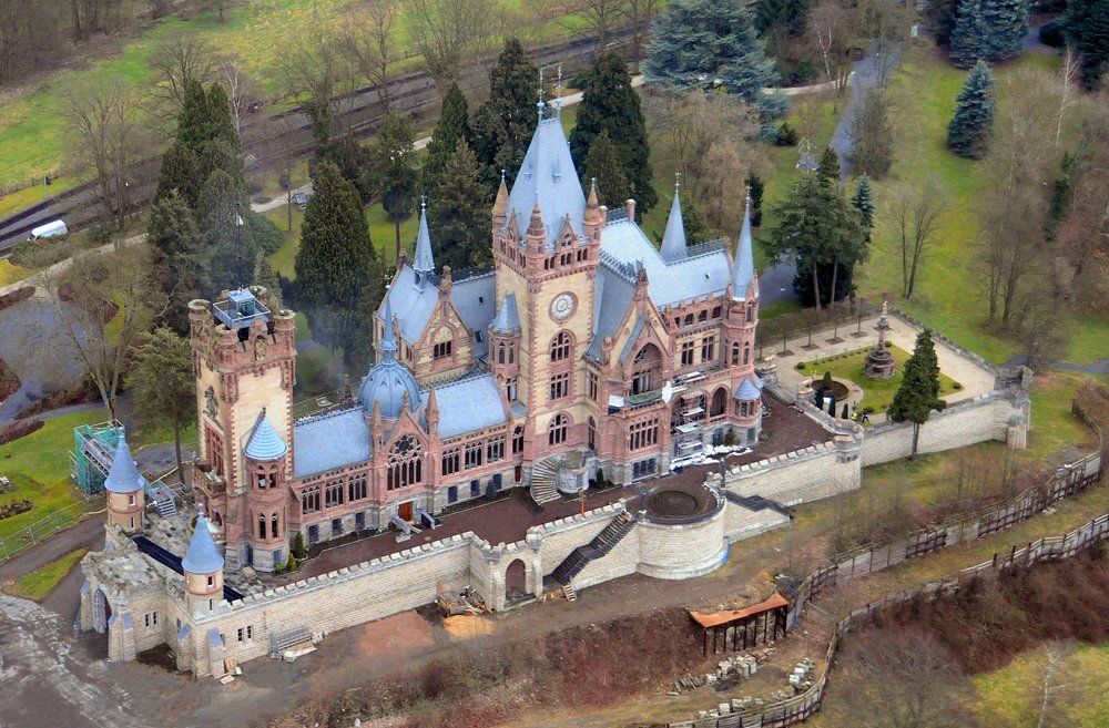    (Schloss Drachenburg). , Nordrhein-Westfalen, Konigswinter, Drachenburg